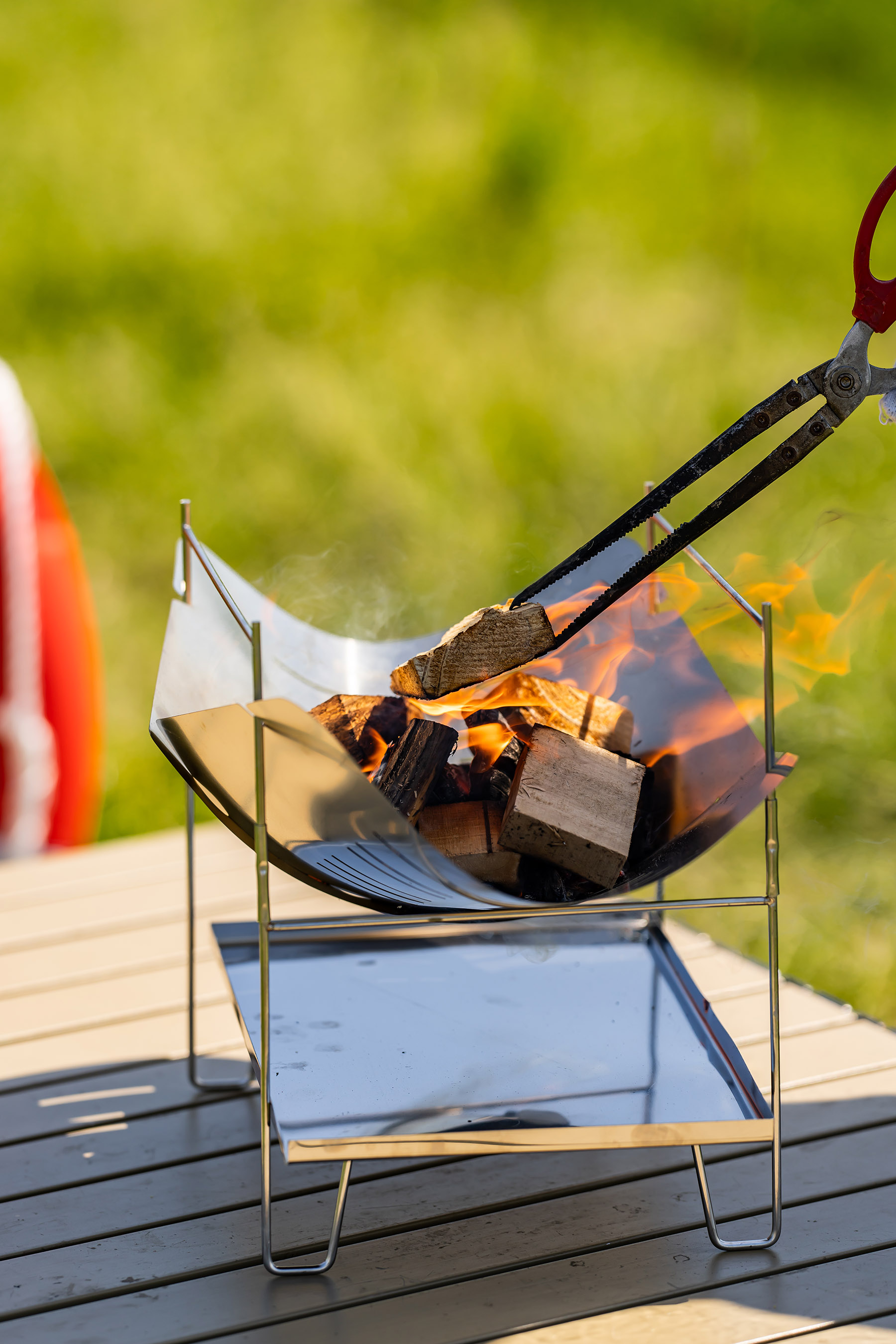 folding fire pit